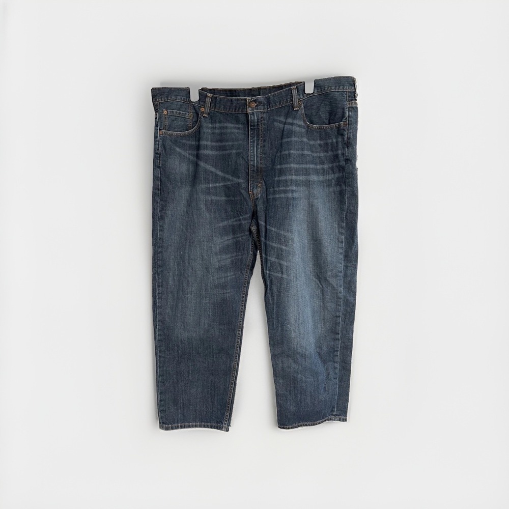 Levis mens jeans denim 550 classic waist 46 inseam 29 EUC MEDIUM WASH W45